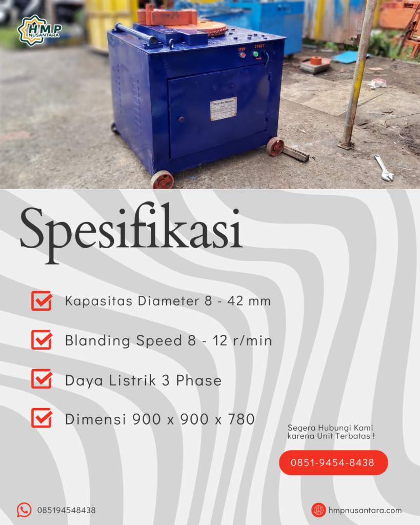 Spesifikasi Bar Bender