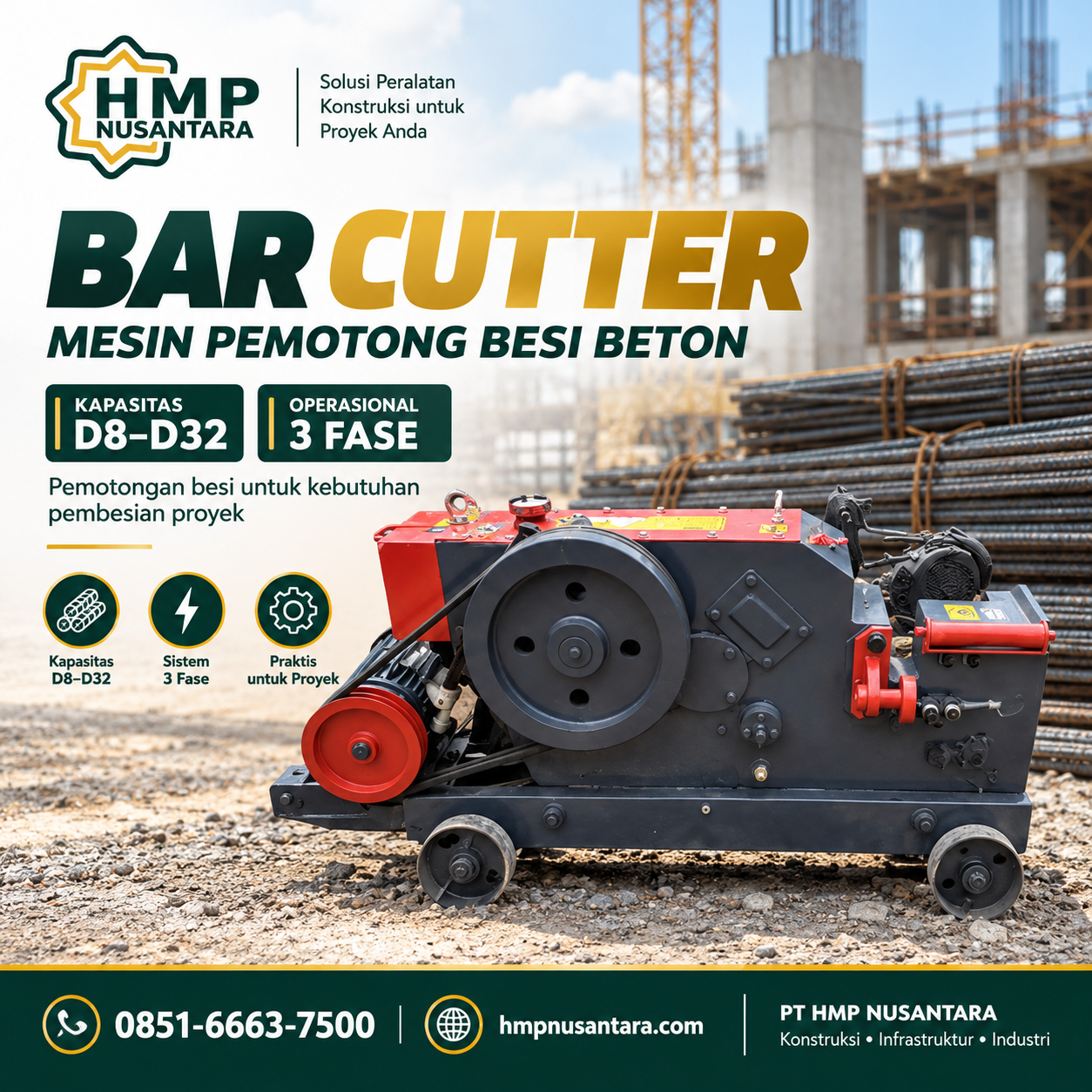 Rental Mesin Pemotong Besi Jakarta Timur